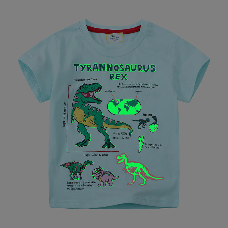 Boys T-shirt with exciting Tyrannosaurus Rex design Mune Fashion
