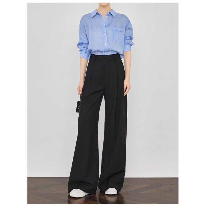Women Elegant and Casual Wide Pants Drune