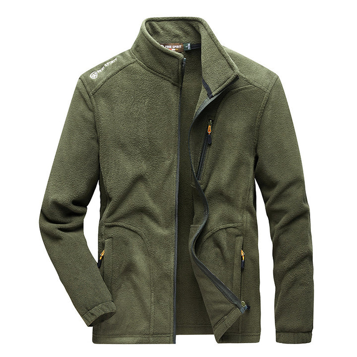 Men's Soft Fleece Jacket with Practical Pockets Mune Fashion