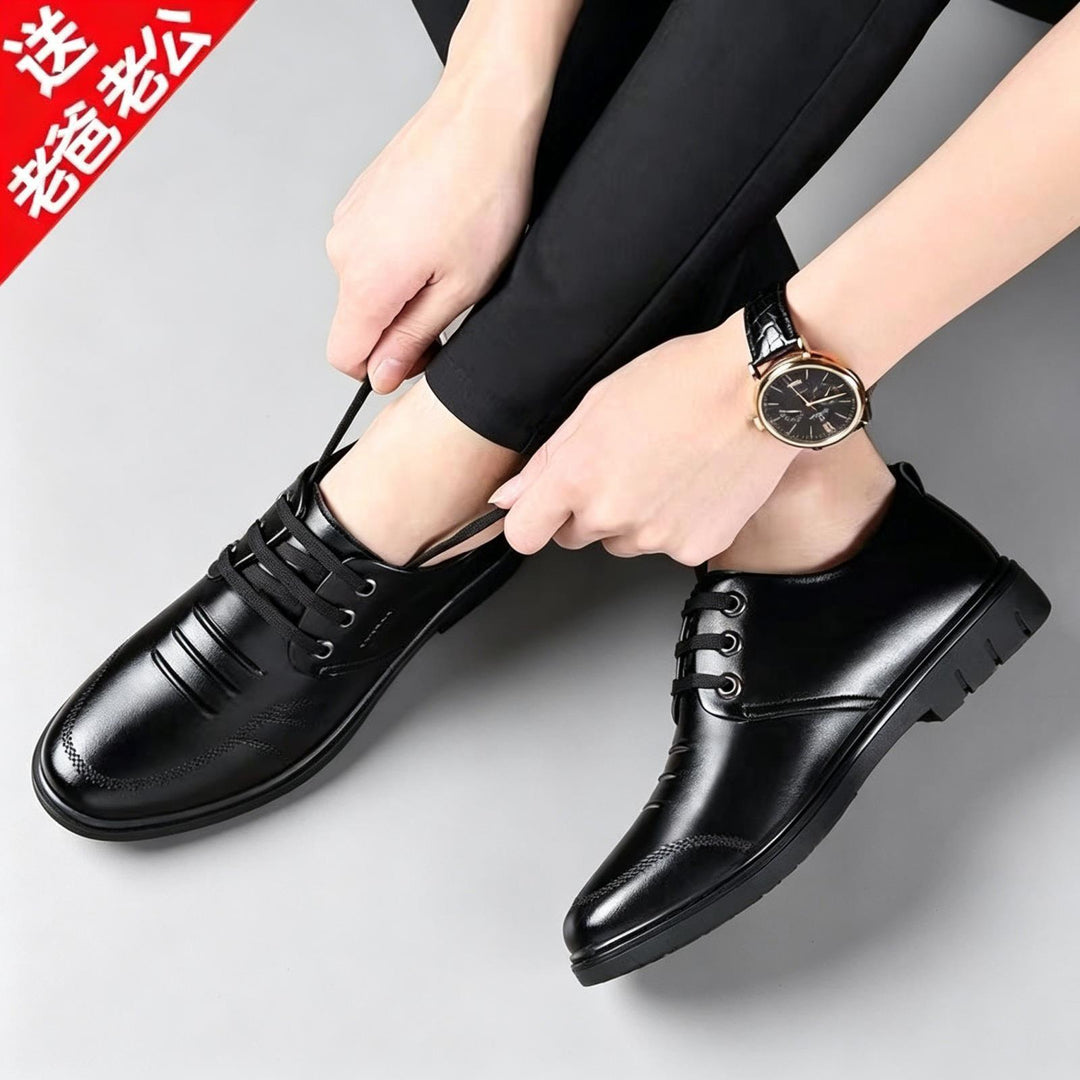 Men Stylish and Elegant Lace-up Shoes Mune Fashion