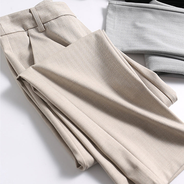 Women Elegant and Comfortable High-Waisted Suit Pants Drune