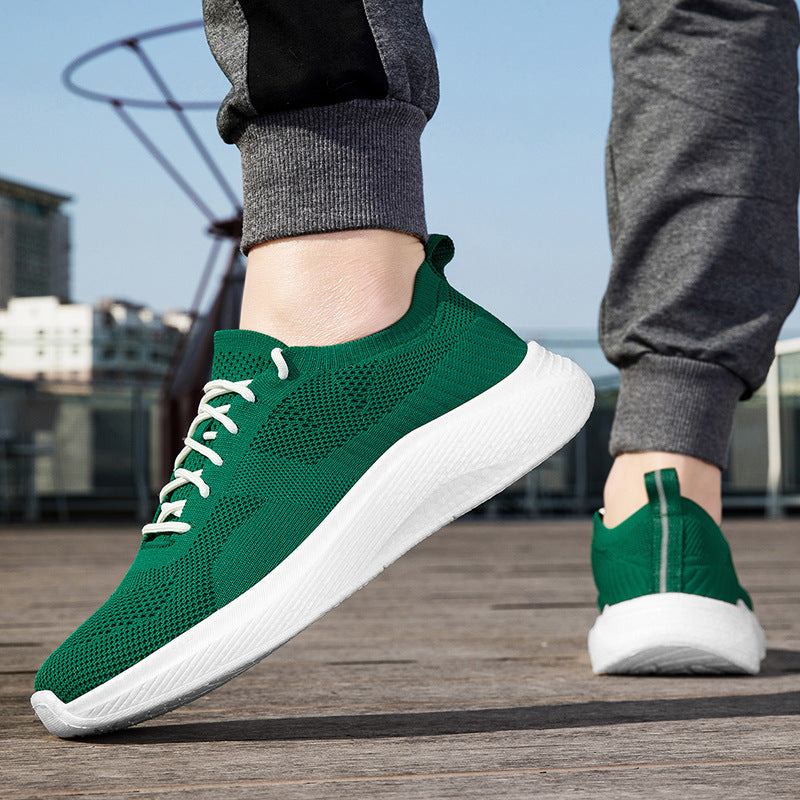 Unisex nan lightweight knit sneaker with anatomical toe box, cushioned heel support and shock-absorbing lightweight sole Mune Fashion