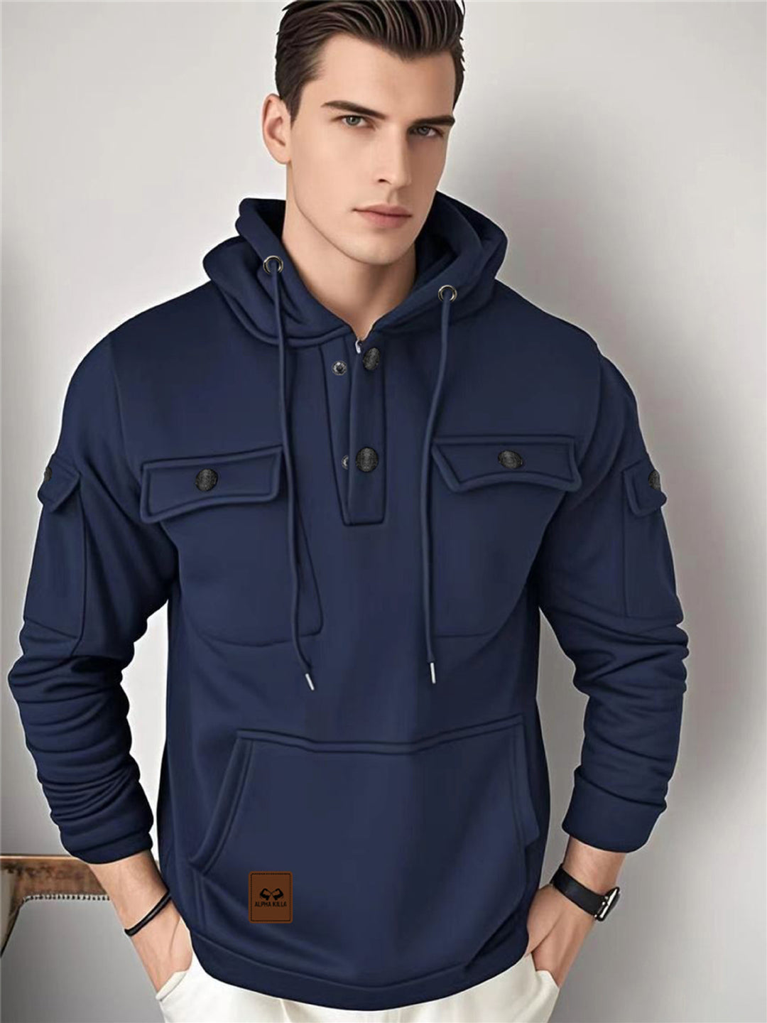 Men's Multifunctional Hooded Jacket Mune Fashion