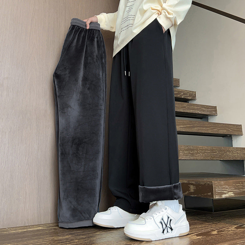 Women Comfortable Relaxed Fit Fleece Pants