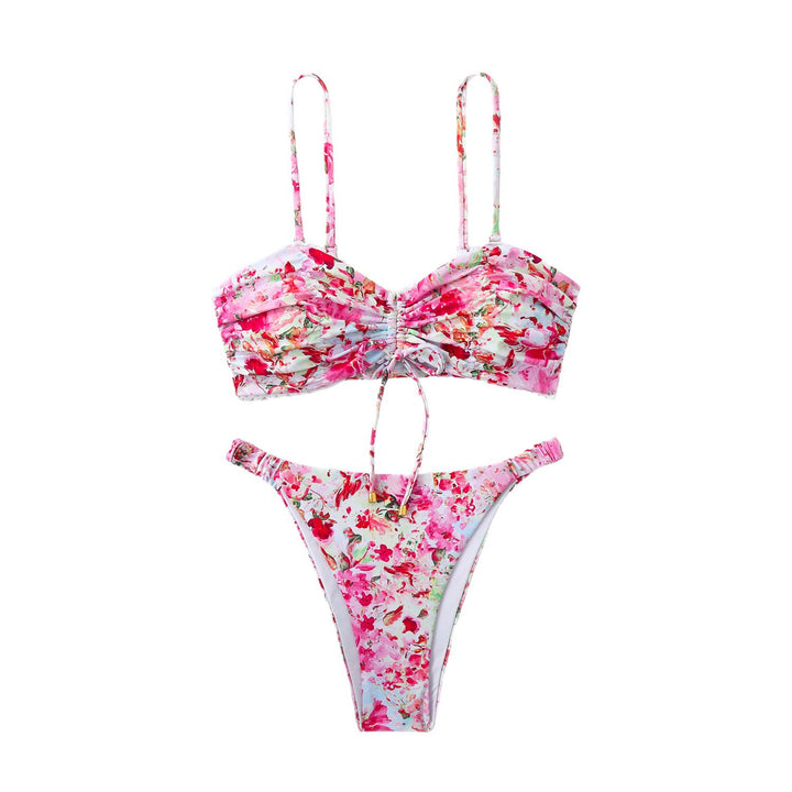Women Bandeau Bikini with refined ruffle details Mune Fashion