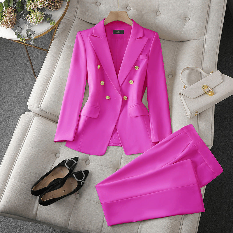 Ladies Elegant and well-fitting Fabric Trousers Mune Fashion