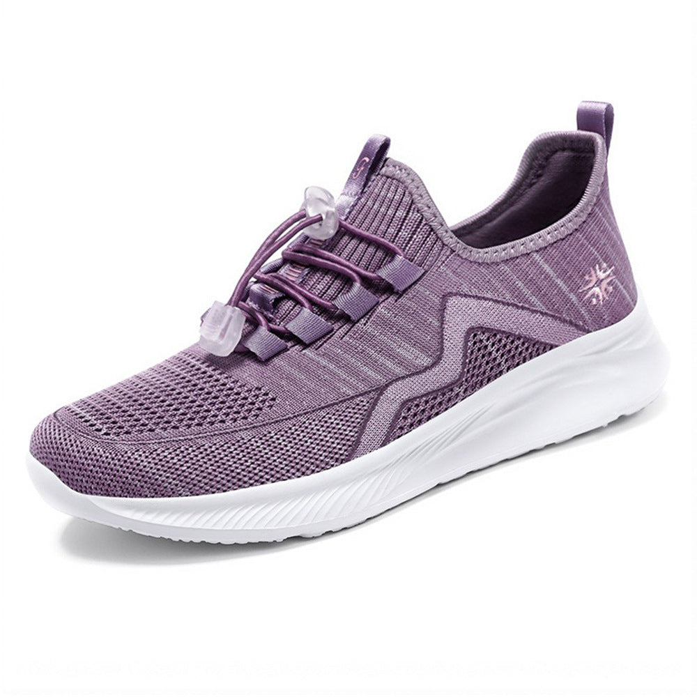 Women's knitted Slip-On sneakers with elastic lacing, padded inner lining and cushioning profile sole Mune Fashion