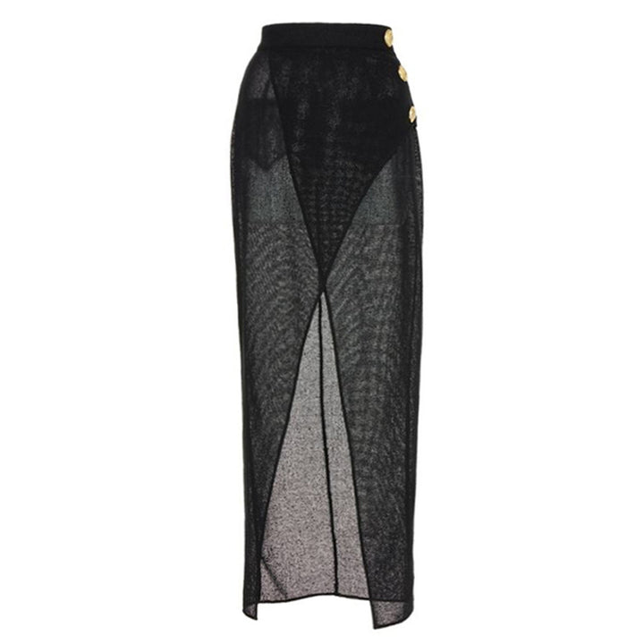 Women's swimsuit with stylish drapings and elegant gold accents Mune Fashion