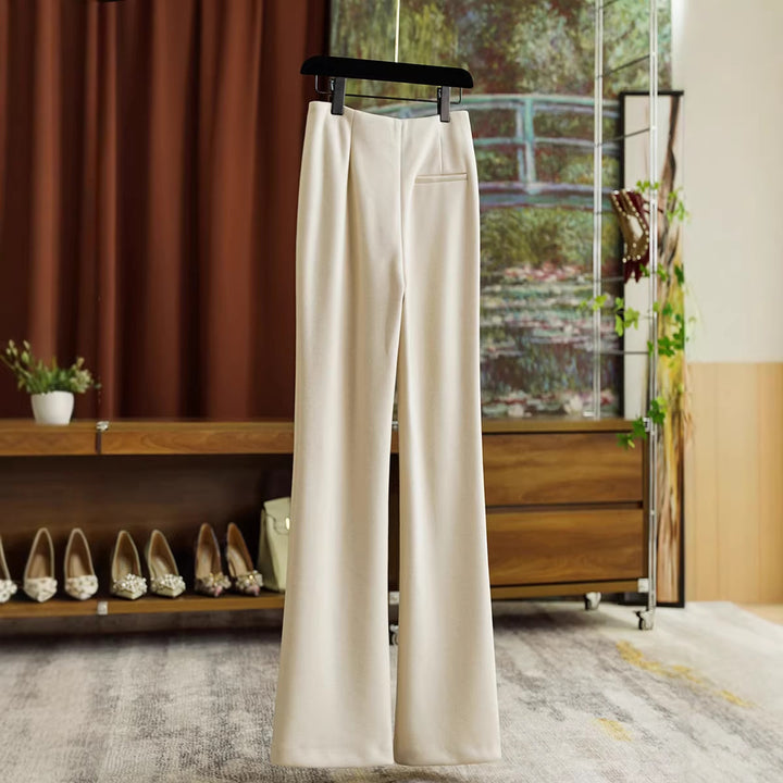 Women Stylish, Wide Suit Pants Mune Fashion