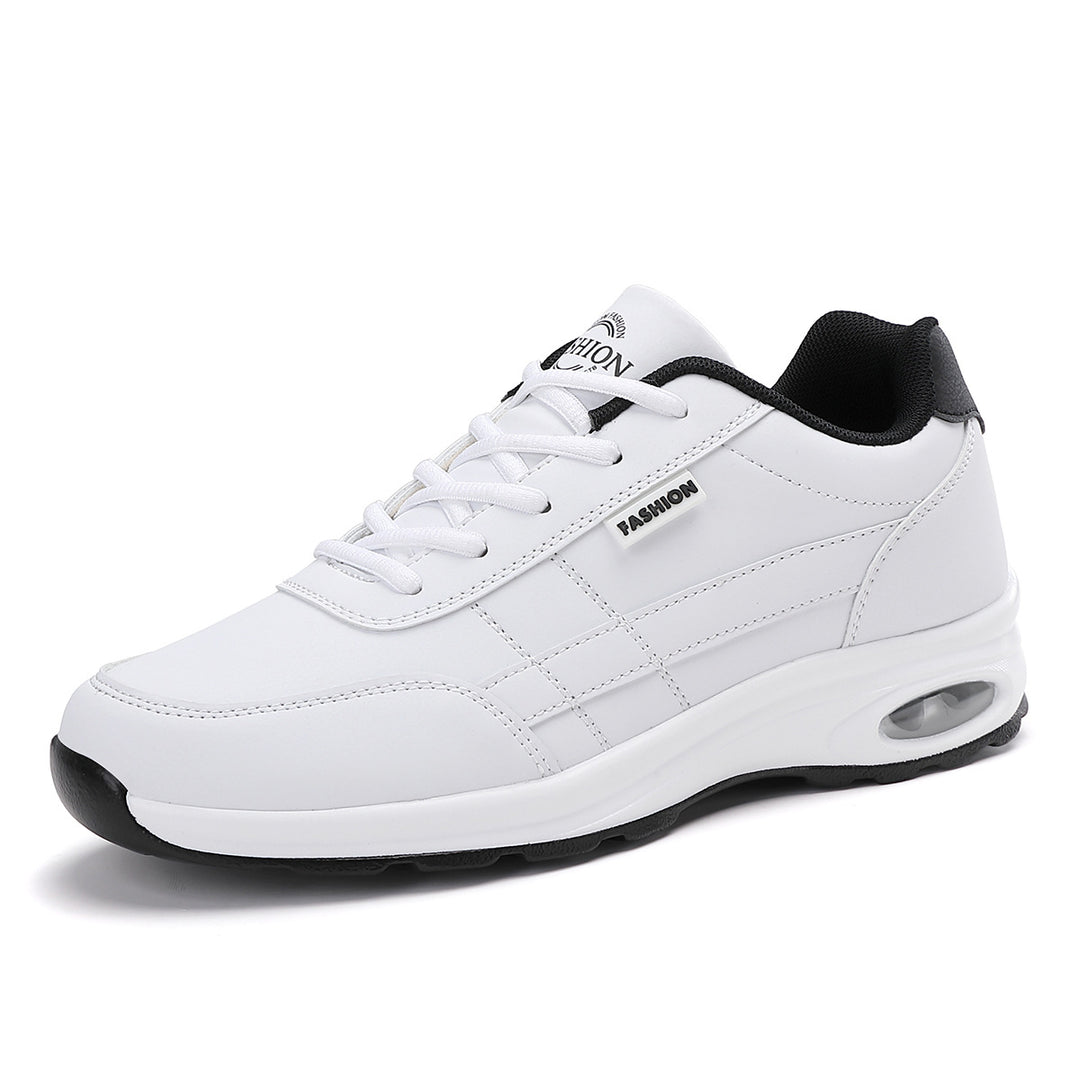 Men's nan comfort lace-ups made of synthetic leather with visible air chamber and padded insole Mune Fashion