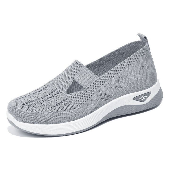 Ladies lightweight knitted slippers with orthopedic comfort sole Mune Fashion