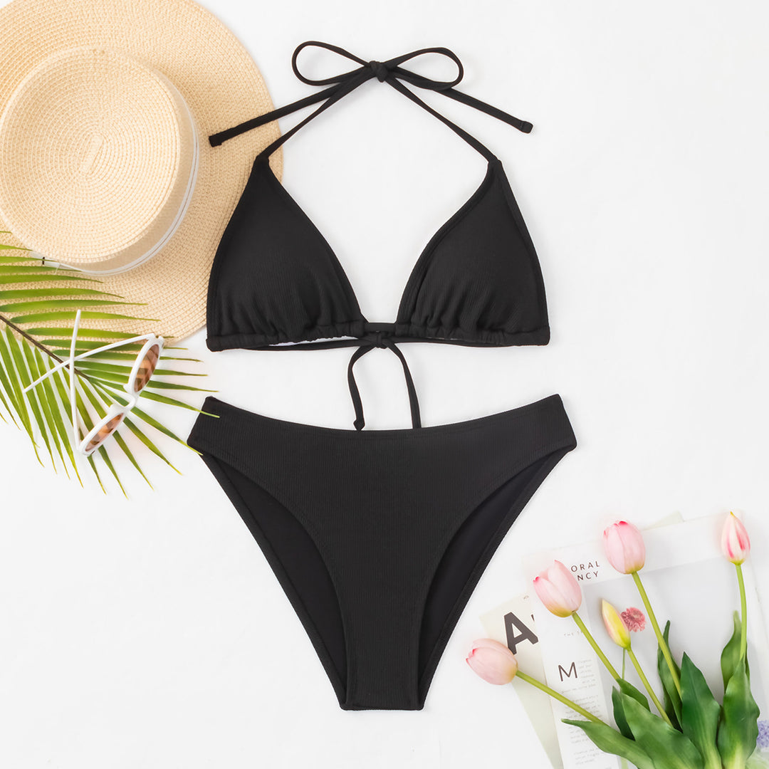 Women's triangle bikini with adjustable straps and figure-shaping elements Mune Fashion