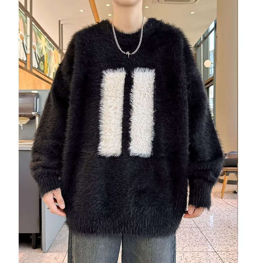 Unisex Chunky Knit Sweater with Stylish Design Mune Fashion