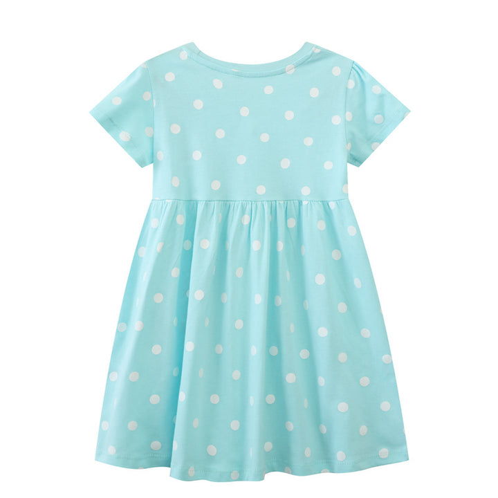 Girl summer dress with charming ice cream model Mune Fashion