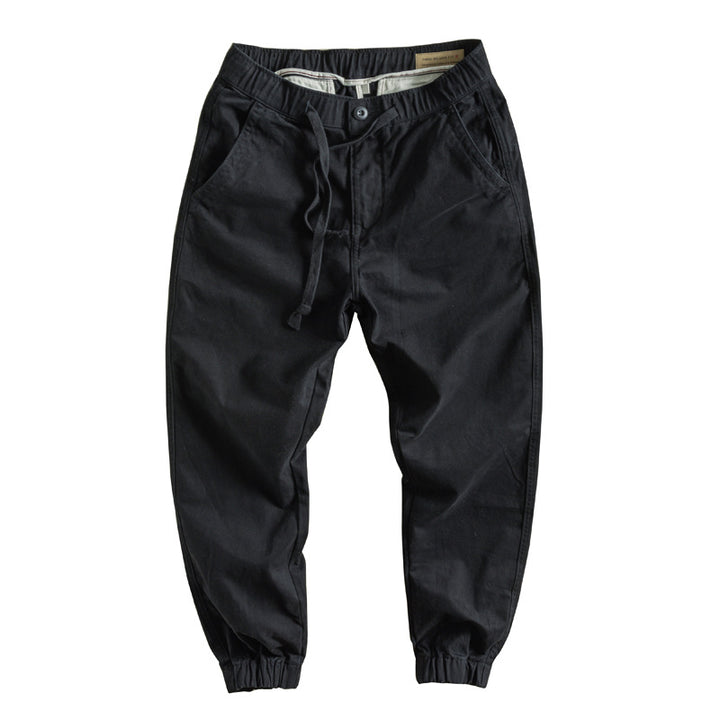 Men's Trendy Cargo Pants with Elastic Waistband Mune Fashion