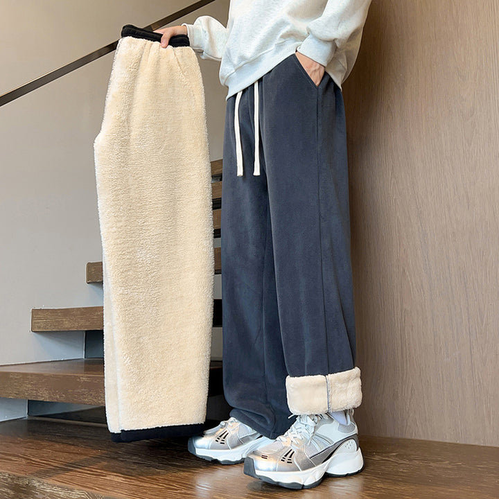 Women's Comfortable Fleece Relaxed Fit Pants