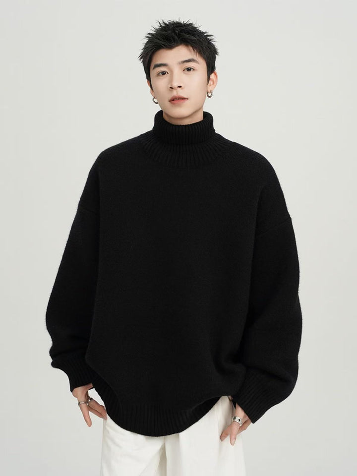 Unisex Oversized Turtleneck Sweater Mune Fashion