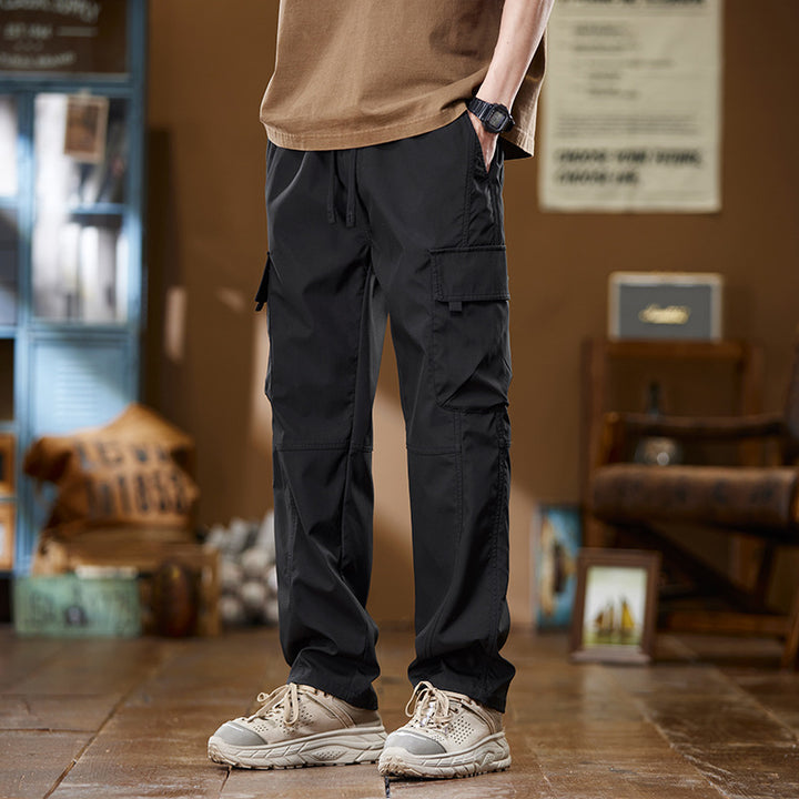 Men's Practical Cargo Pants with Versatile Pockets