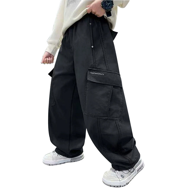 Women's Casual Cargo Pants with Deep Pockets Mune Fashion