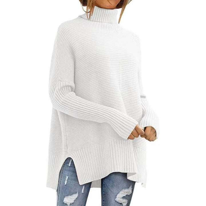 Women's Cozy Turtleneck Sweater Mune