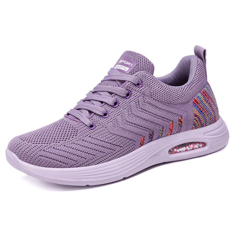 Ladies sporty sneakers with breathable mesh structure and cushioning technology Mune Fashion