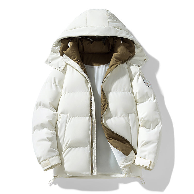 Men's Nano Urban Thermal Parka with three-dimensional quilted design, two-way zipper and adjustable hem Mune Fashion