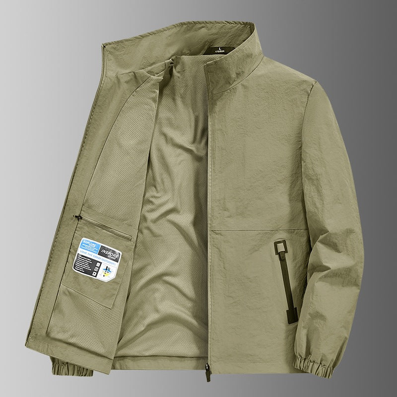Men's Lightweight and Breathable Outdoor Jacket Mune Fashion