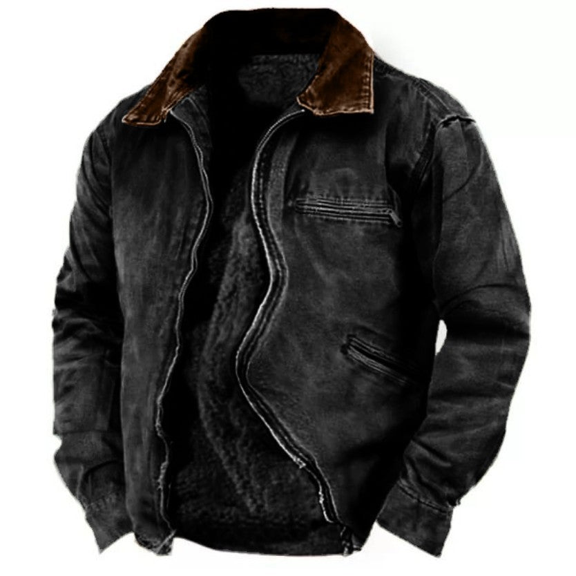 Mune | Warm Winter Jacket with Fur Lining for Men