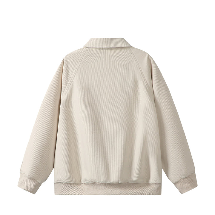 Unisex Half-Zip Sweatshirt with Waffle Texture and Kangaroo Pocket Mune Fashion