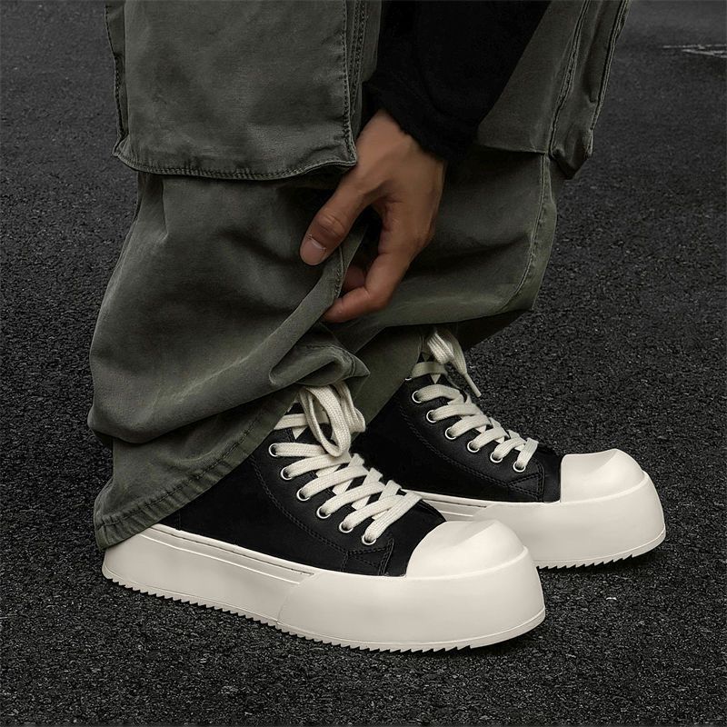 Women's High Platform Sneakers with Modern Design and Sturdy Profile Mune Fashion