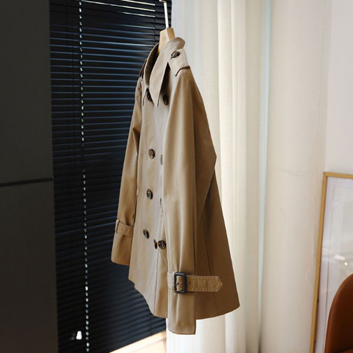 Women Elegant Trench Coat Mune Fashion