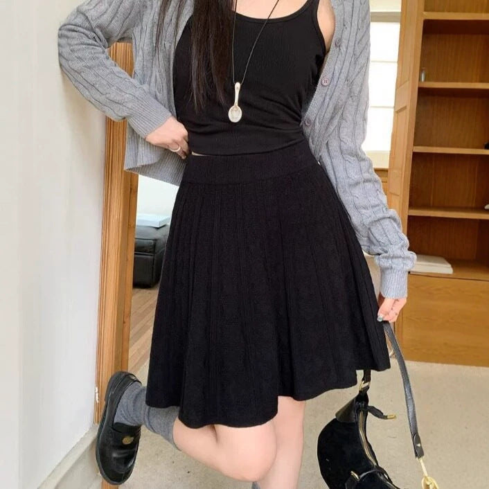 Women's Pleated Skirt Mune Fashion