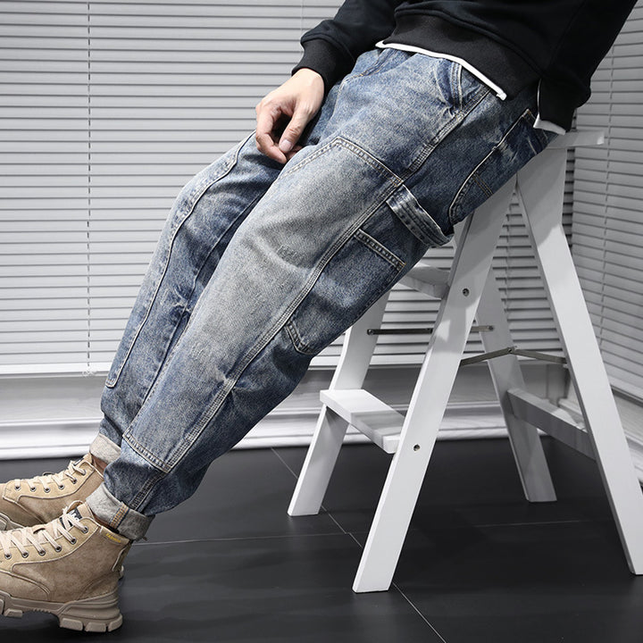 Men's Stylish Cargo Jeans Mune Fashion 1788342012