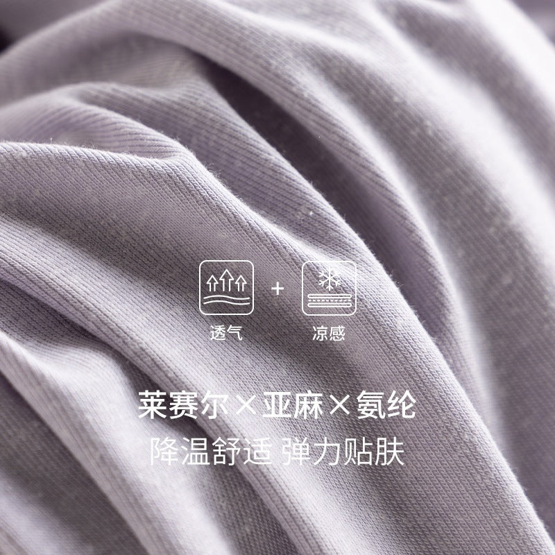 Women's Long Sleeve Henley Shirt made of fine jersey with decorative button placket Mune Fashion