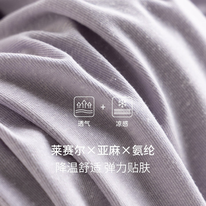 Women's Long Sleeve Henley Shirt made of fine jersey with decorative button placket Mune Fashion