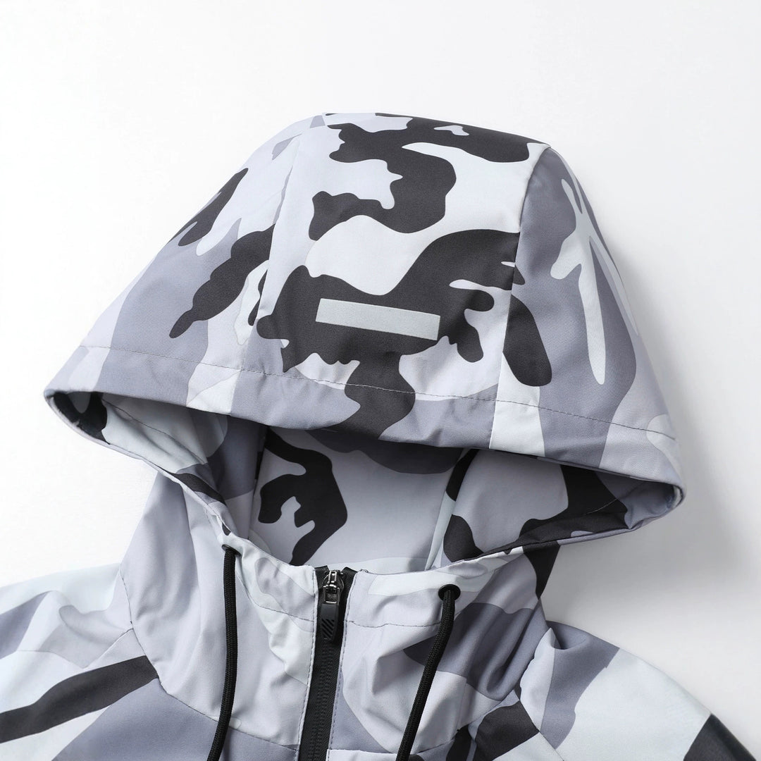 Men's Sporty Camo Functional Jacket Mune Fashion