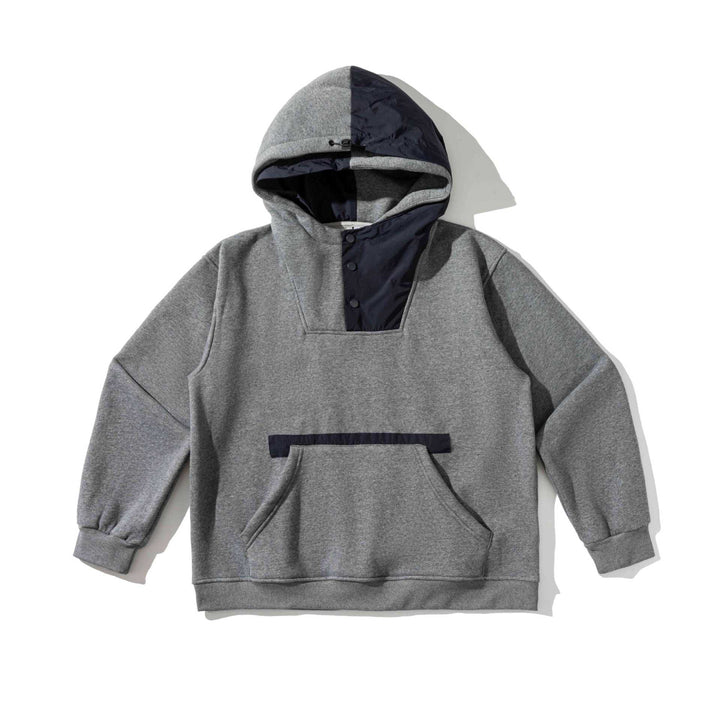 Unisex Oversize Hoodie with technical front panel and kangaroo pocket Mune Fashion