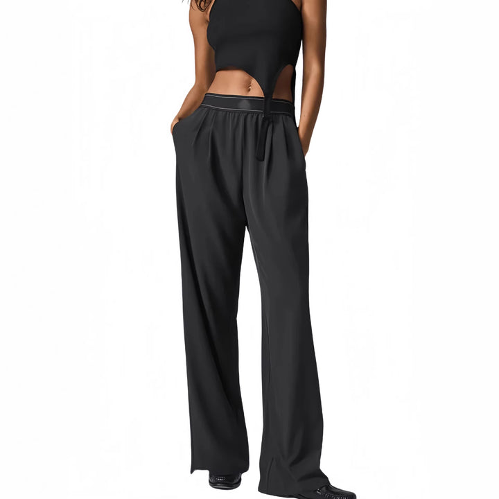 Women Elegant High-Waisted Palazzo Pants