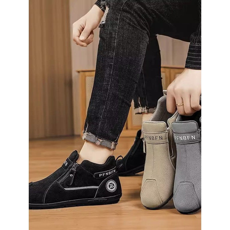 Men's Fashionable and Comfortable Ankle Boots Mune Fashion