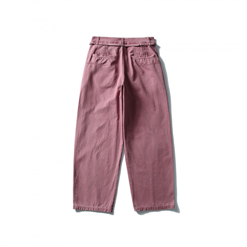 Men's Utility Cargo Pants in a wide Relaxed Fit with drawstring waistband and patch leg pockets Mune Fashion