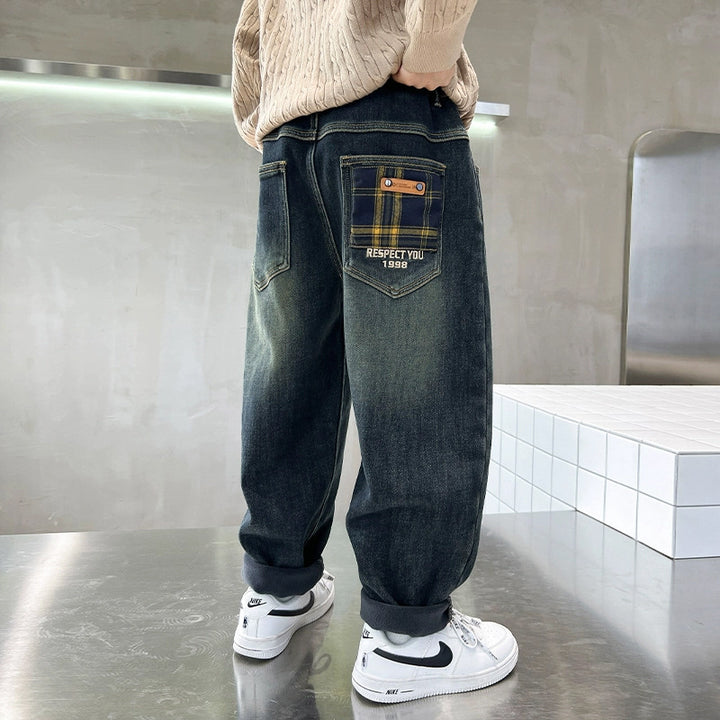Men's baggy jeans with creative pockets Mune Fashion