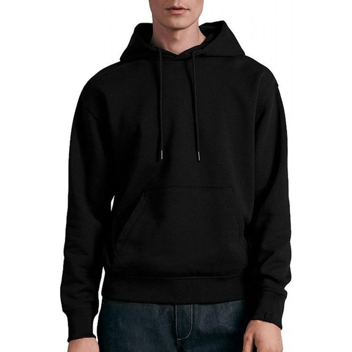 Men's casual hoodie with kangaroo pocket, drawstring, and ribbed cuffs Mune Fashion