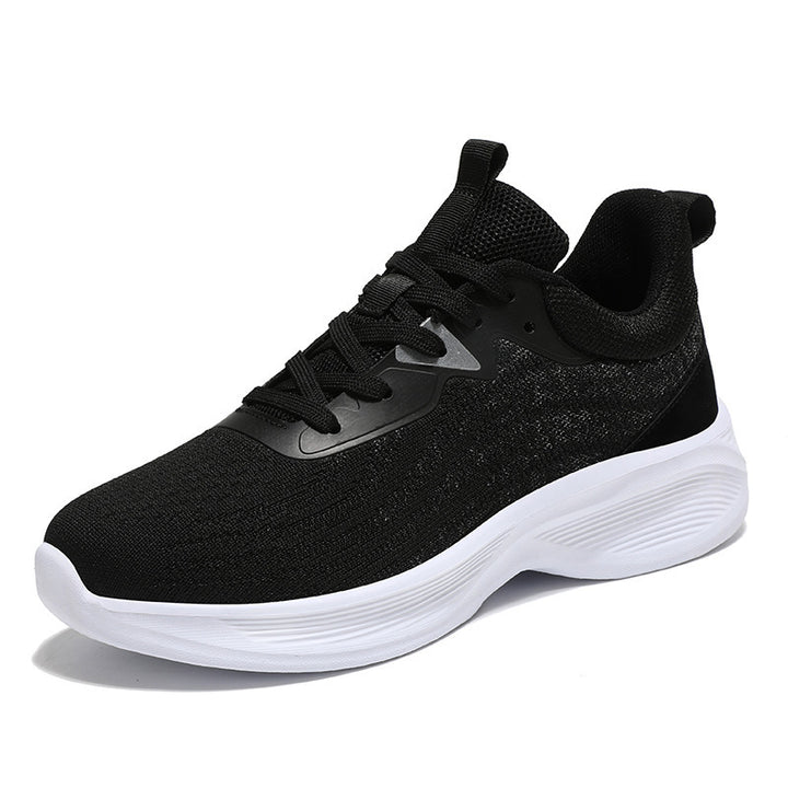 Women's lightweight knit-fit sneakers with seamless mesh upper and ergonomic cushioning Mune Fashion