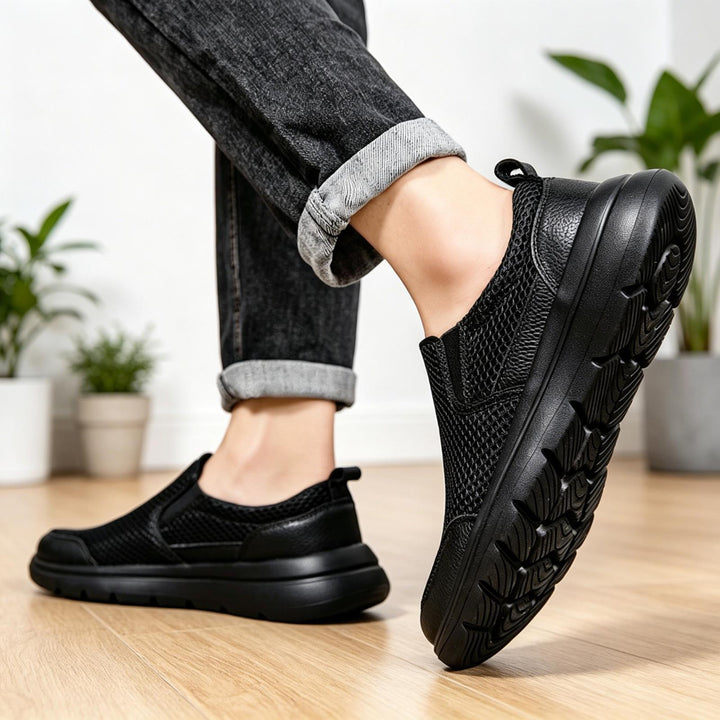 Men Breathable Slip-On Sneakers Mune Fashion