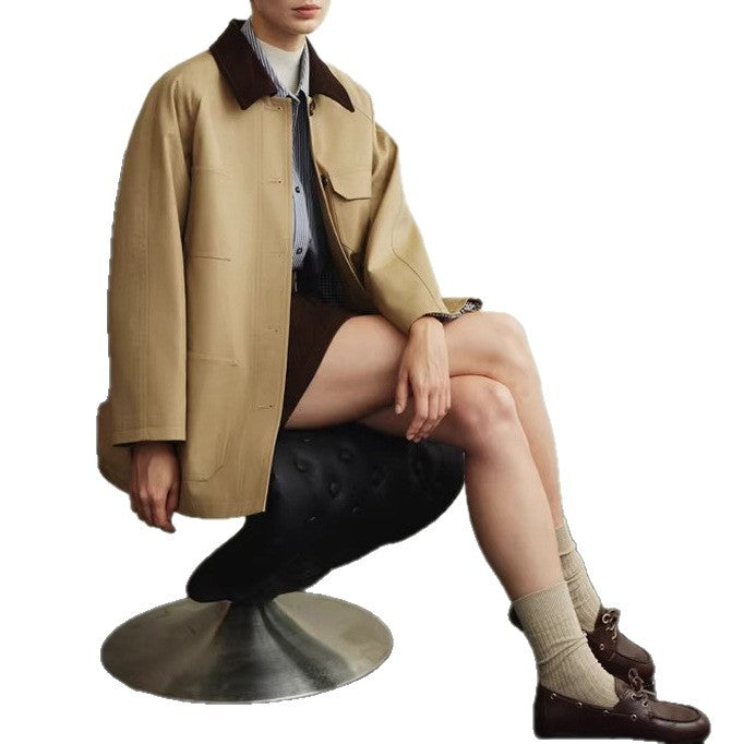 Women Fashionable Jacket with Classic Cut Mune Fashion
