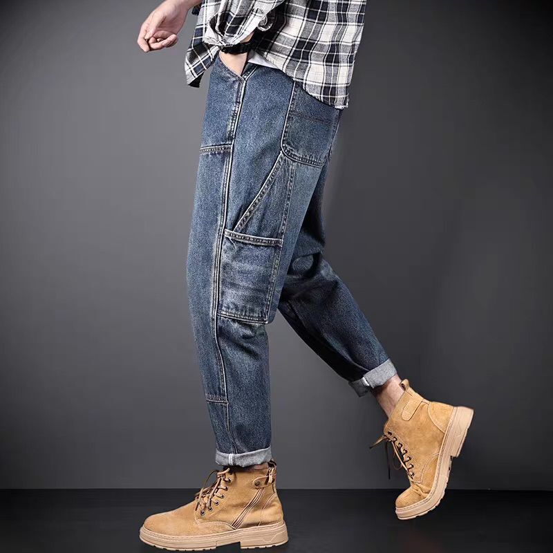 Men's Fashion Cargo Jeans Mune Fashion