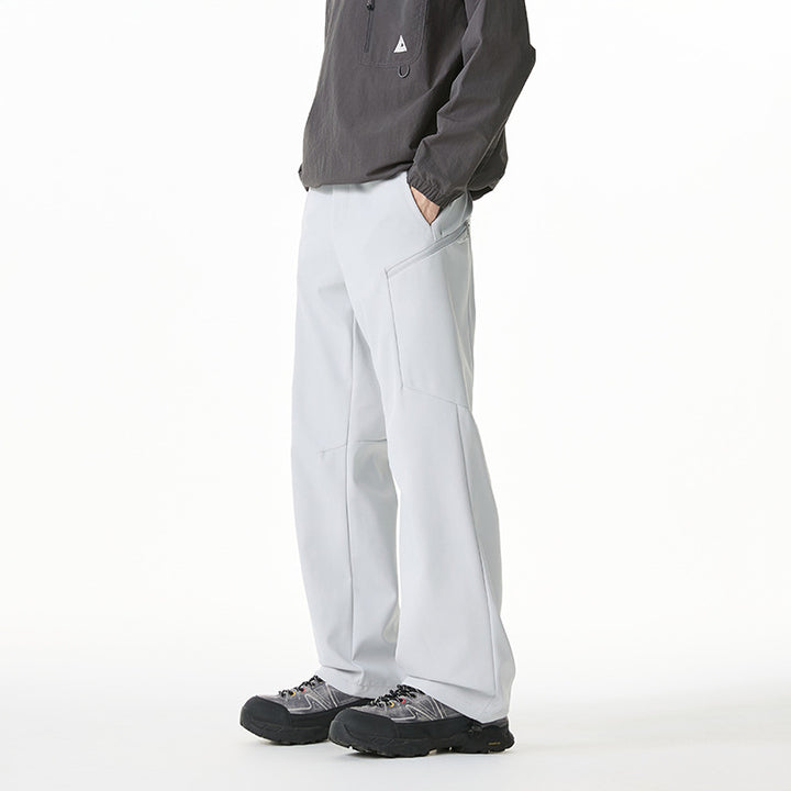Herren Funktionale Cargo-Hose mit elastischem Bund und verstellbarem Saum Mune Fashion