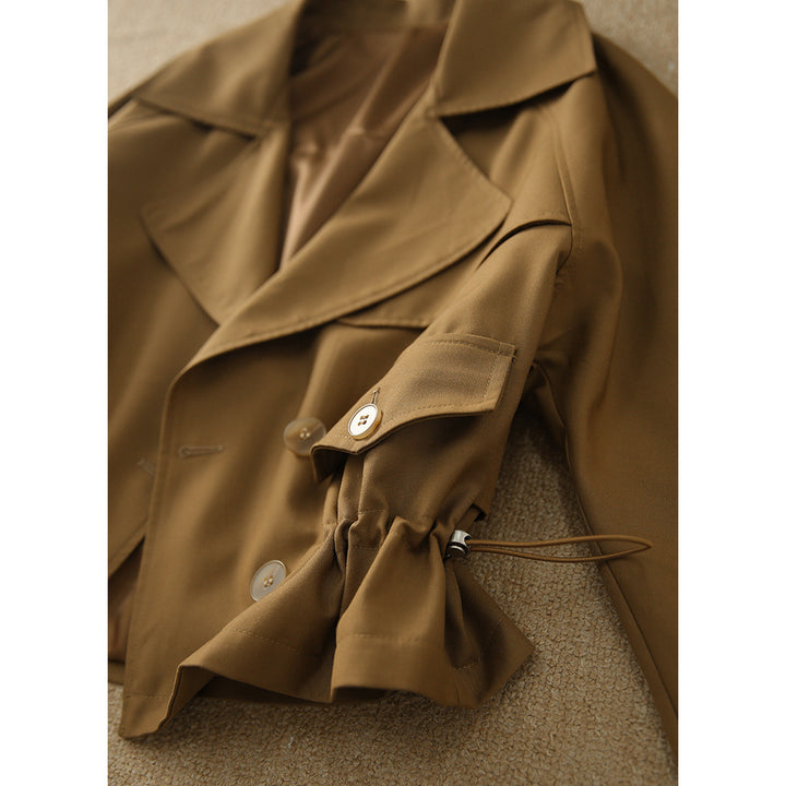 Womens stylish transitional jacket with elastic waistband Mune Fashion