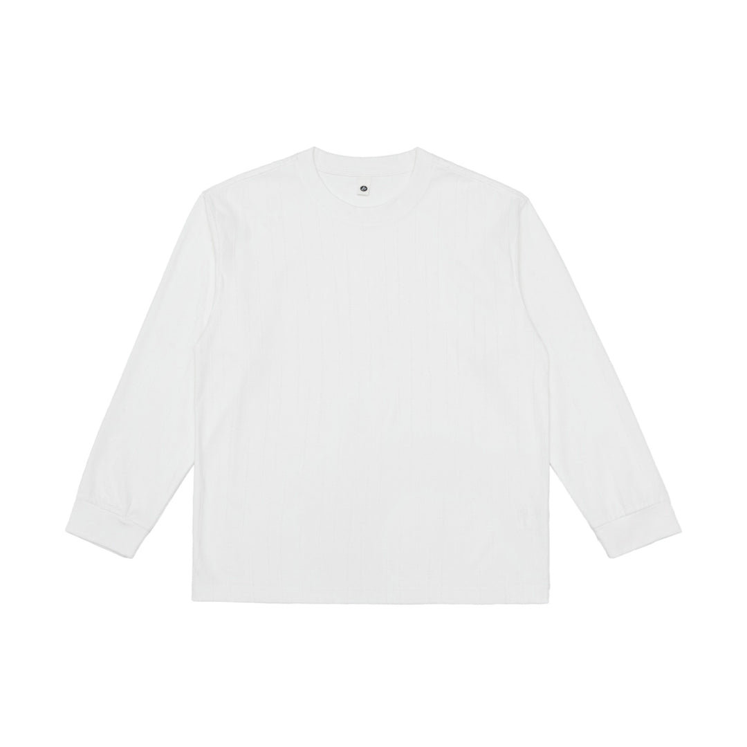 Unisex Premium long-sleeve shirt made of structured jersey with reinforced round neck Mune Fashion