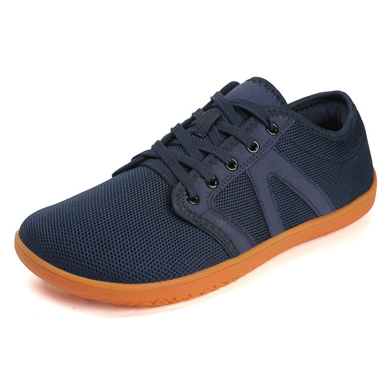 Unisex nan minimalist city sneaker with fine mesh textile upper, padded instep and flexible rubber outsole Mune Fashion